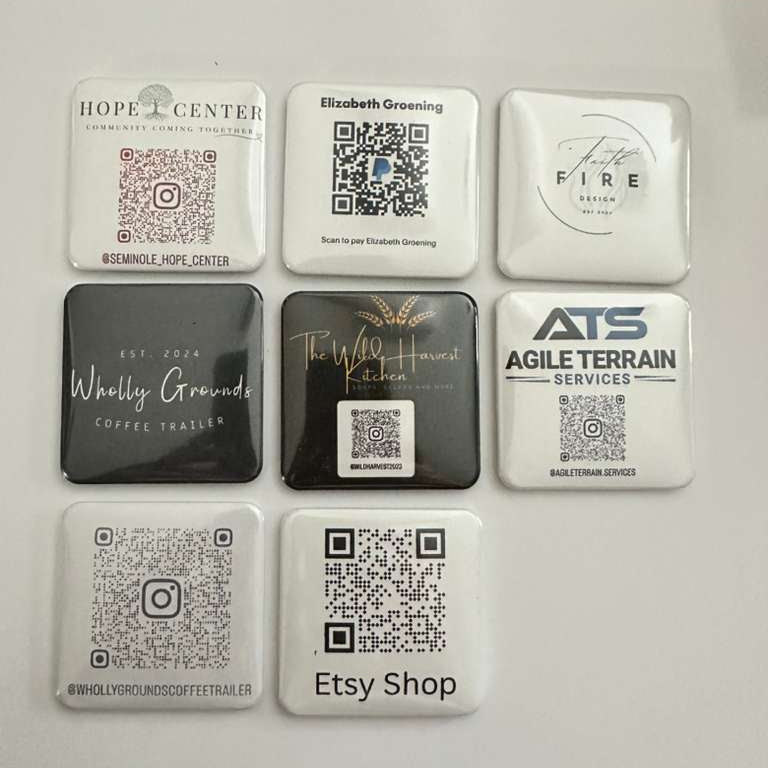 Custom Business Magnets ( Sets of 6,12,24,48)
