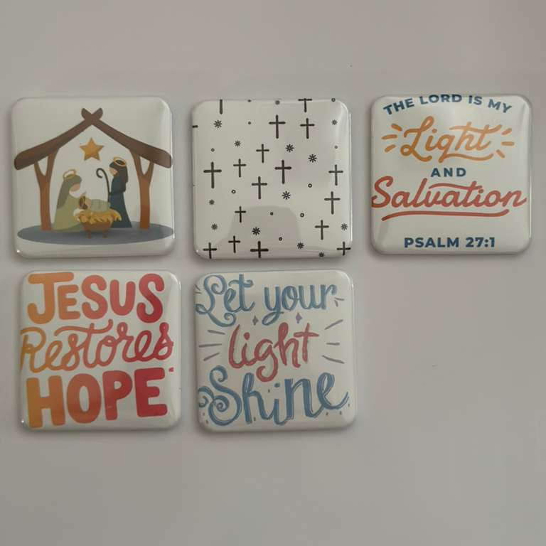 Custom Themed Magnets ( Sets of 6,12,24,48)