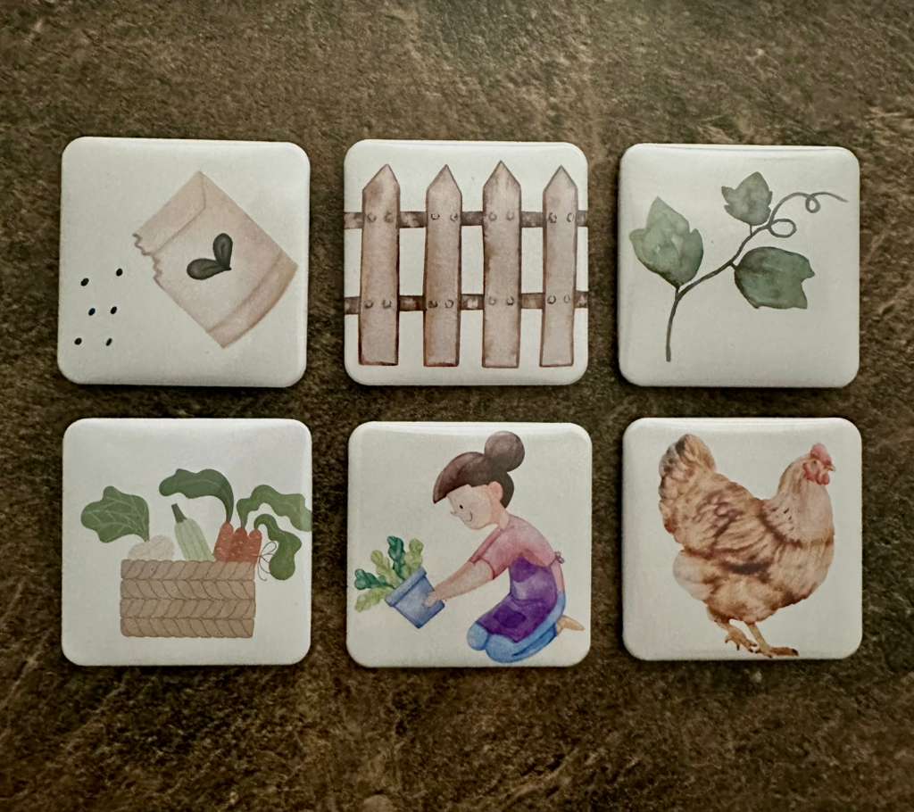 Custom Themed Magnets ( Sets of 6,12,24,48)