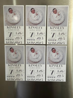 Birth Stats 5x7