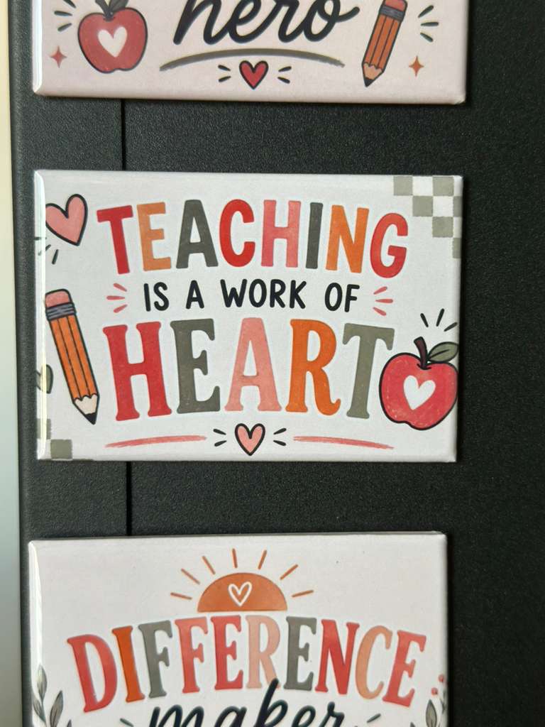 Teacher Appreciation Magnets | Cute End of Year Teacher Gifts ( Limited Time - June 30th)