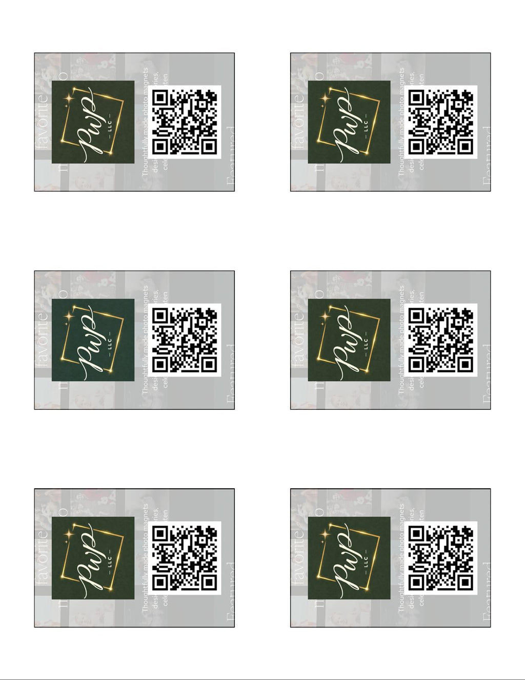 Business Magnets 2x3