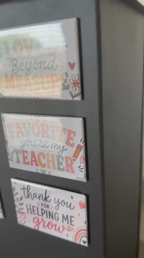 Teacher Appreciation Magnets | Cute End of Year Teacher Gifts ( Limited Time - June 30th)